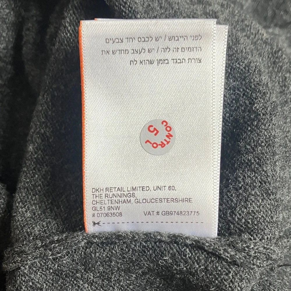 Superdry charcoal grey turtleneck sweater - Picture 14 of 14